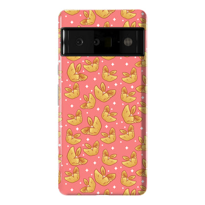 Crab Rangoons Pattern Red Phone Case