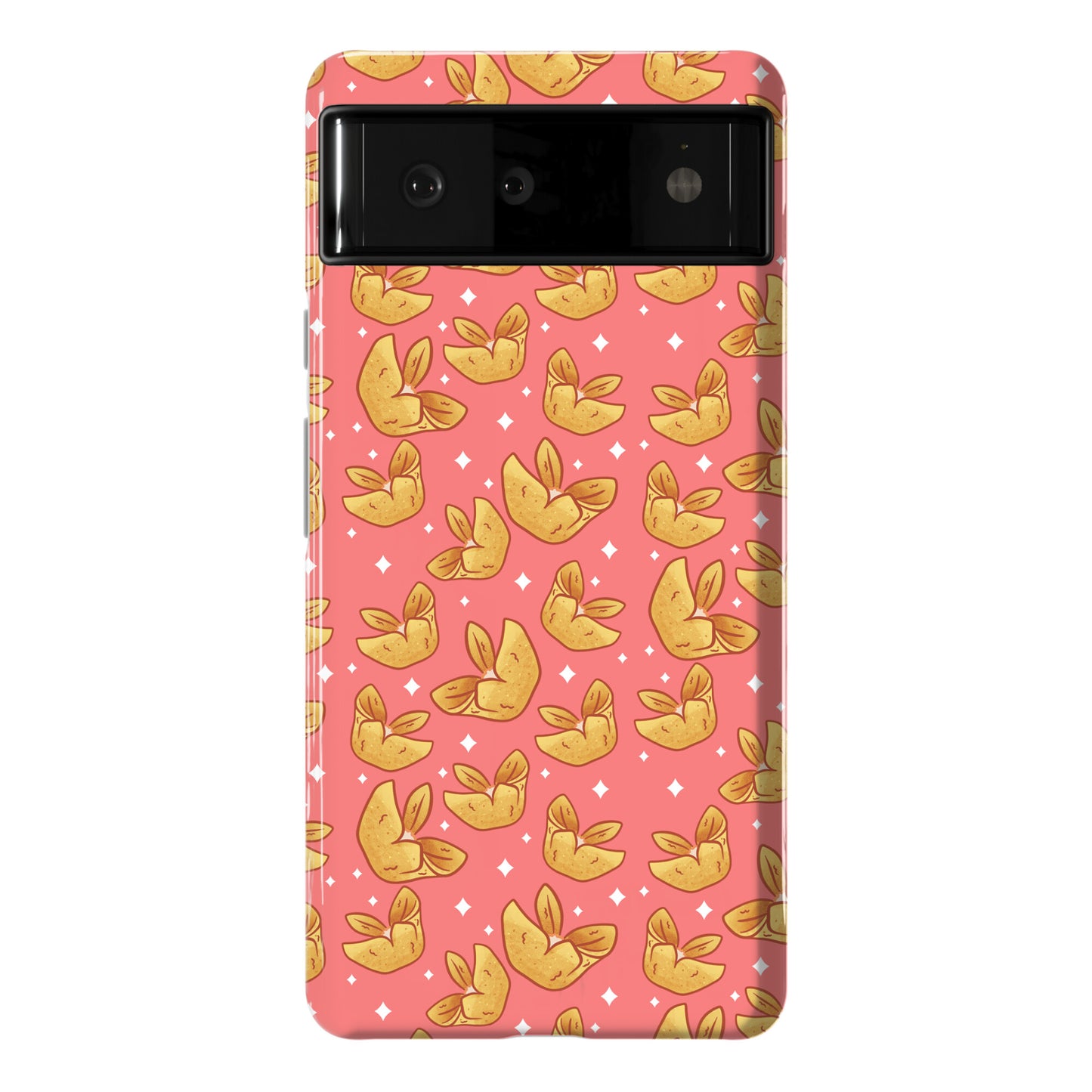 Crab Rangoons Pattern Red Phone Case