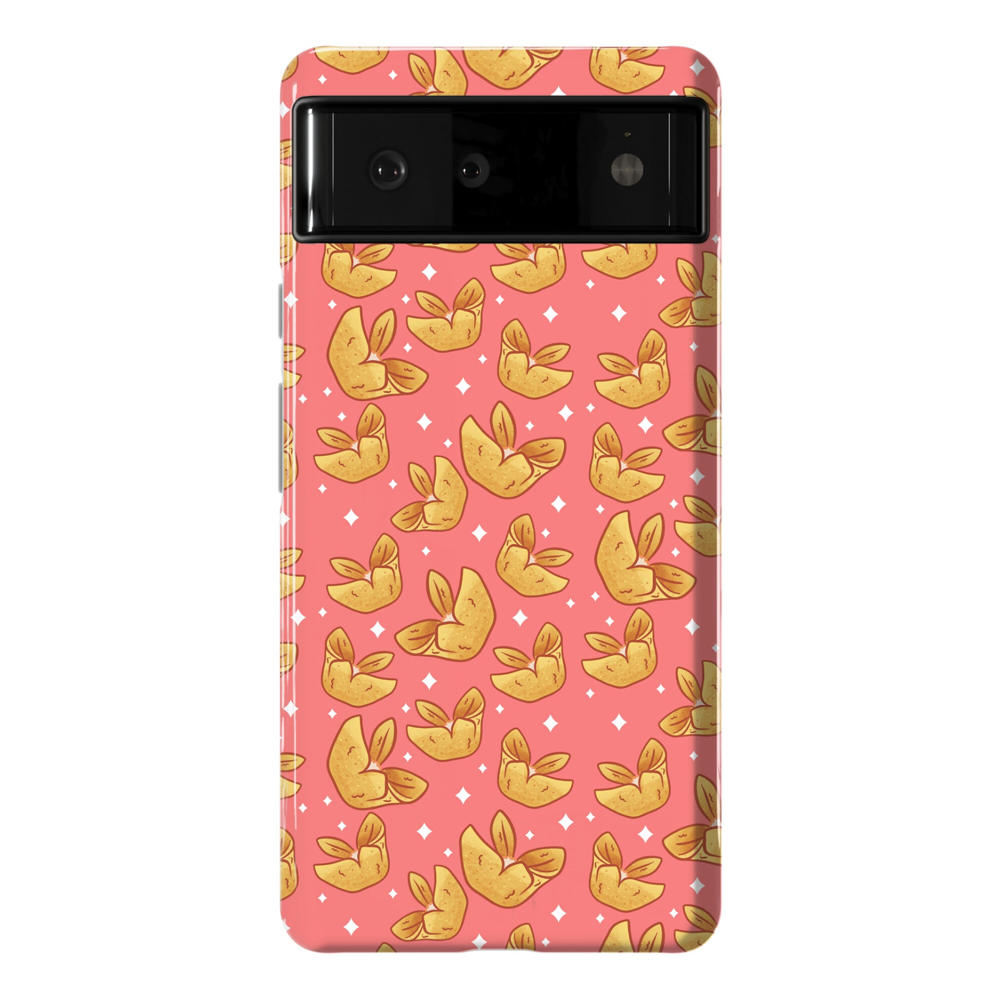 Crab Rangoons Pattern Red Phone Case