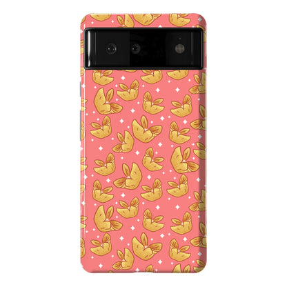 Crab Rangoons Pattern Red Phone Case