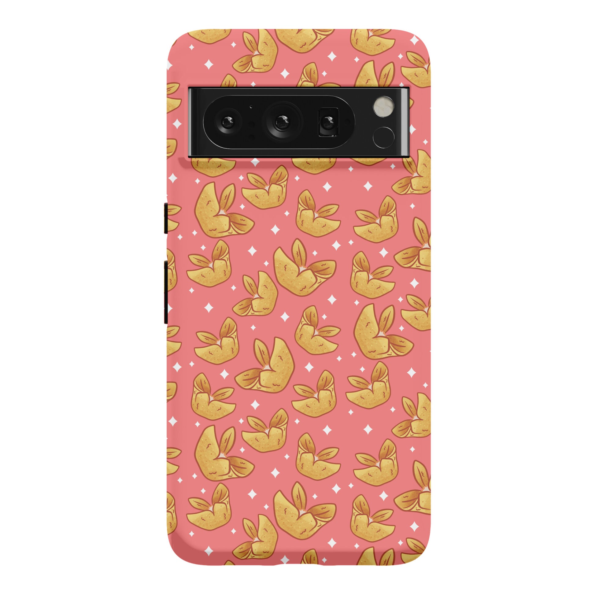 Crab Rangoons Pattern Red Phone Case