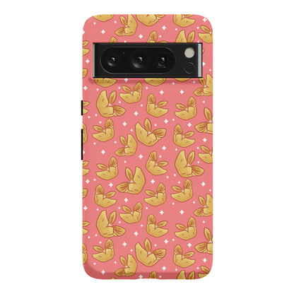 Crab Rangoons Pattern Red Phone Case