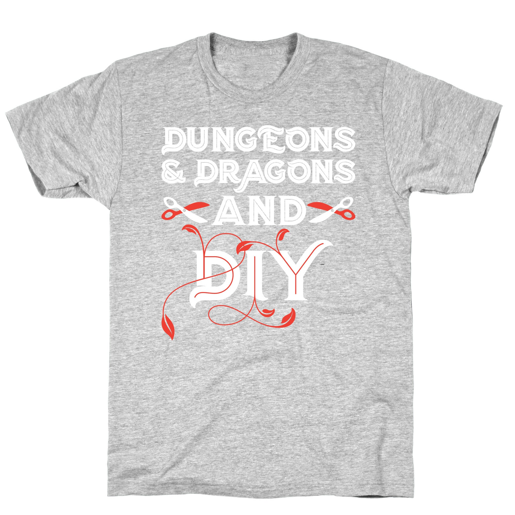 Dungeons & Dragons And DIY T-Shirt