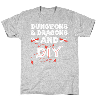 Dungeons & Dragons And DIY T-Shirt