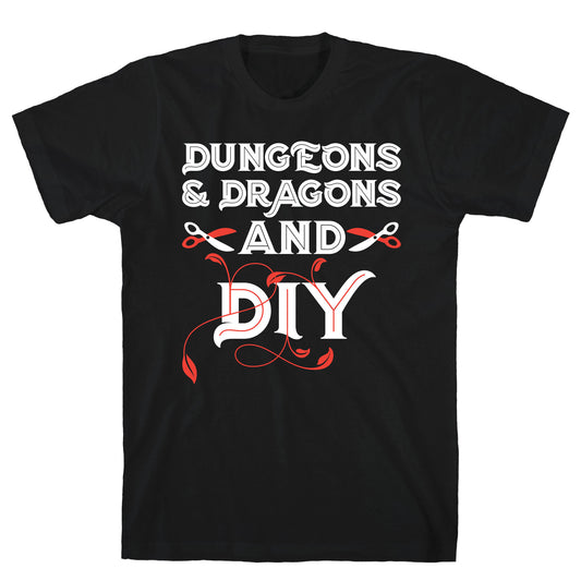 Dungeons & Dragons And DIY T-Shirt