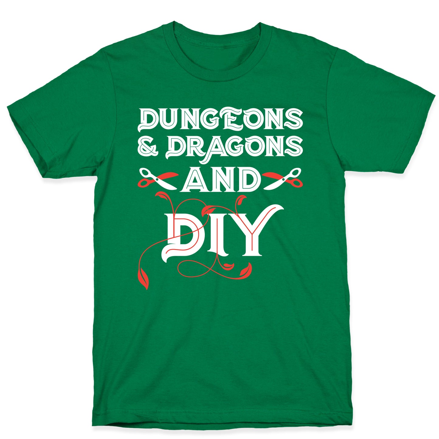 Dungeons & Dragons And DIY T-Shirt