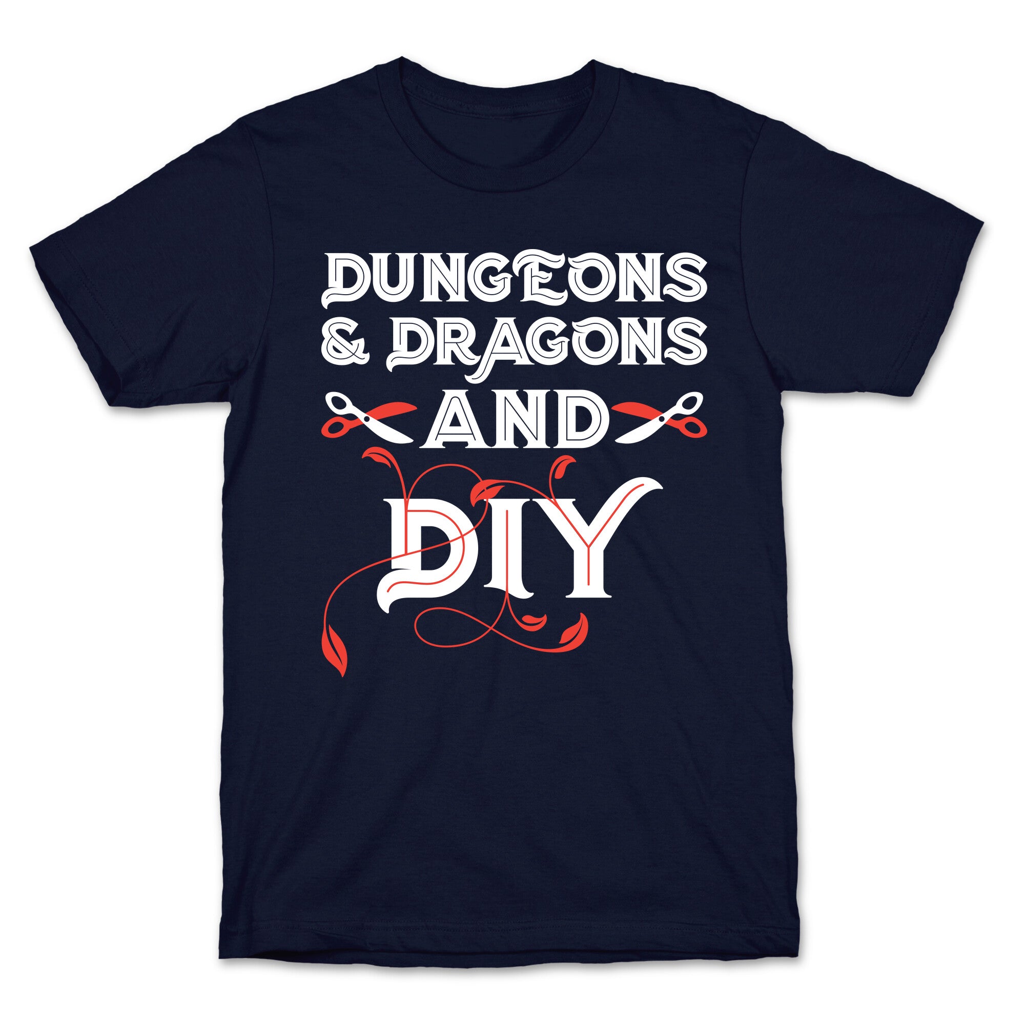 Dungeons & Dragons And DIY T-Shirt
