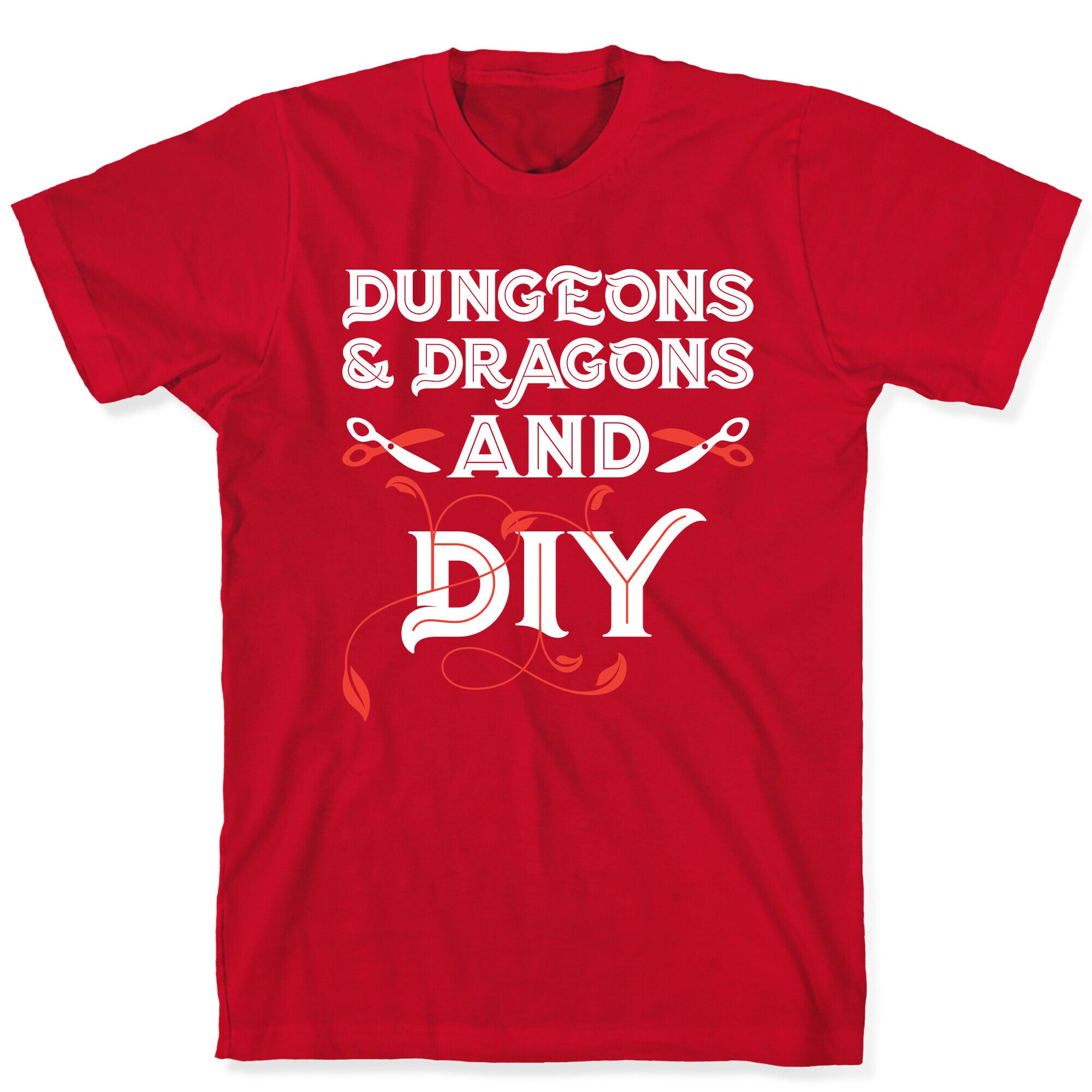 Dungeons & Dragons And DIY T-Shirt
