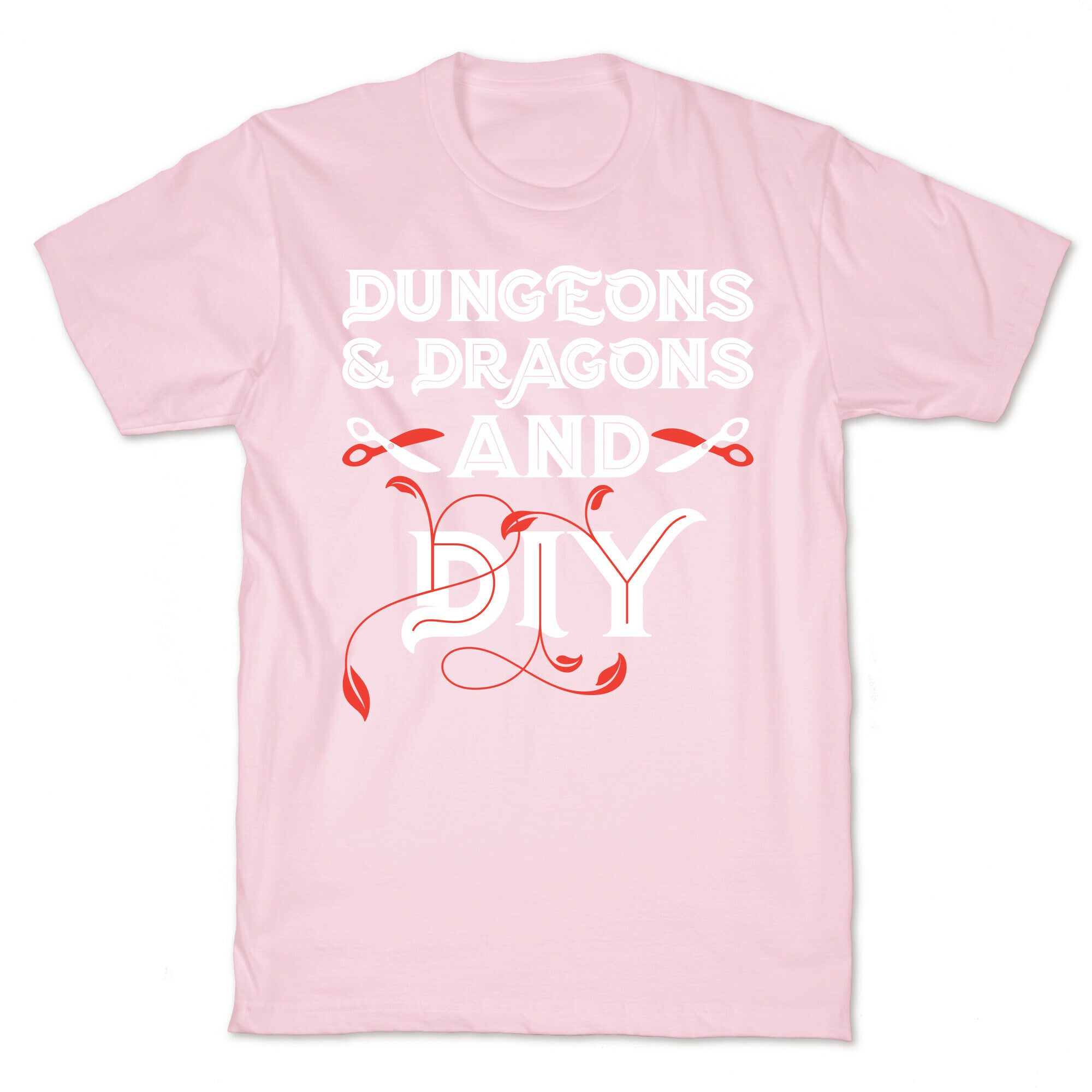 Dungeons & Dragons And DIY T-Shirt
