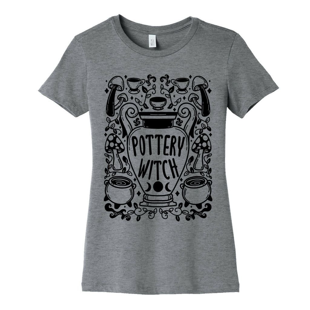Pottery Witch Women's Cotton Tee