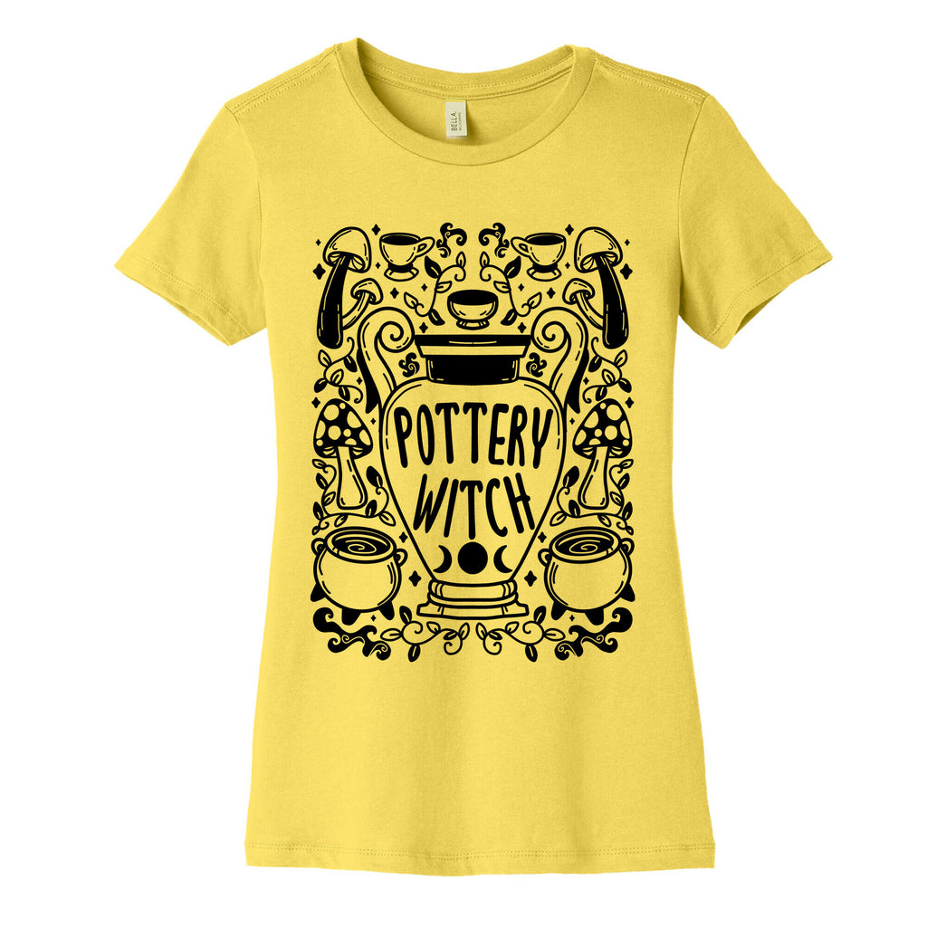 Pottery Witch Women's Cotton Tee