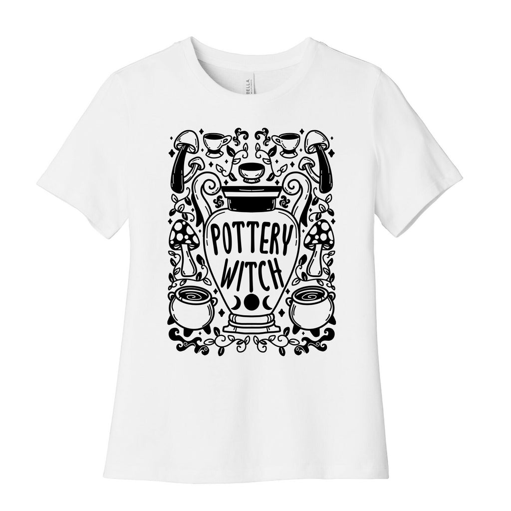 Pottery Witch Women's Cotton Tee