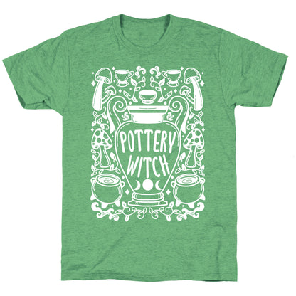 Pottery Witch Unisex Triblend Tee