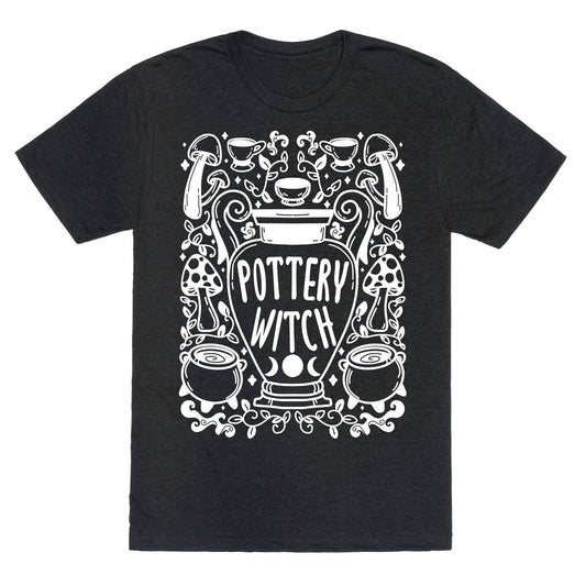 Pottery Witch Unisex Triblend Tee