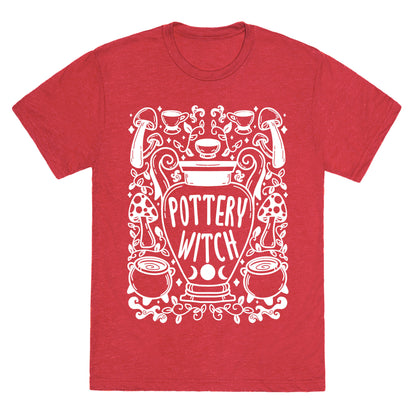 Pottery Witch Unisex Triblend Tee