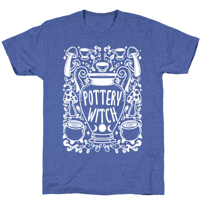 Pottery Witch Unisex Triblend Tee