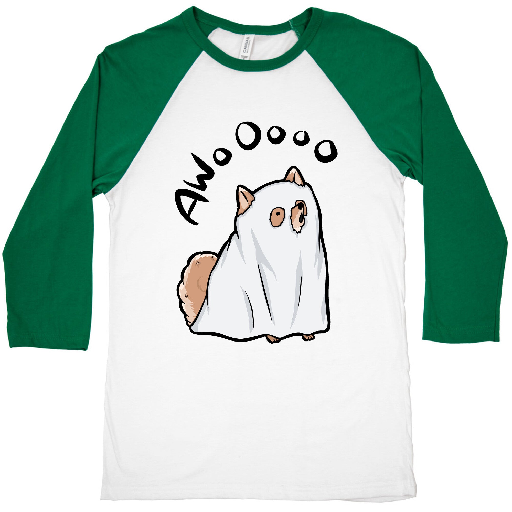 Ghost Dog Baseball Tee