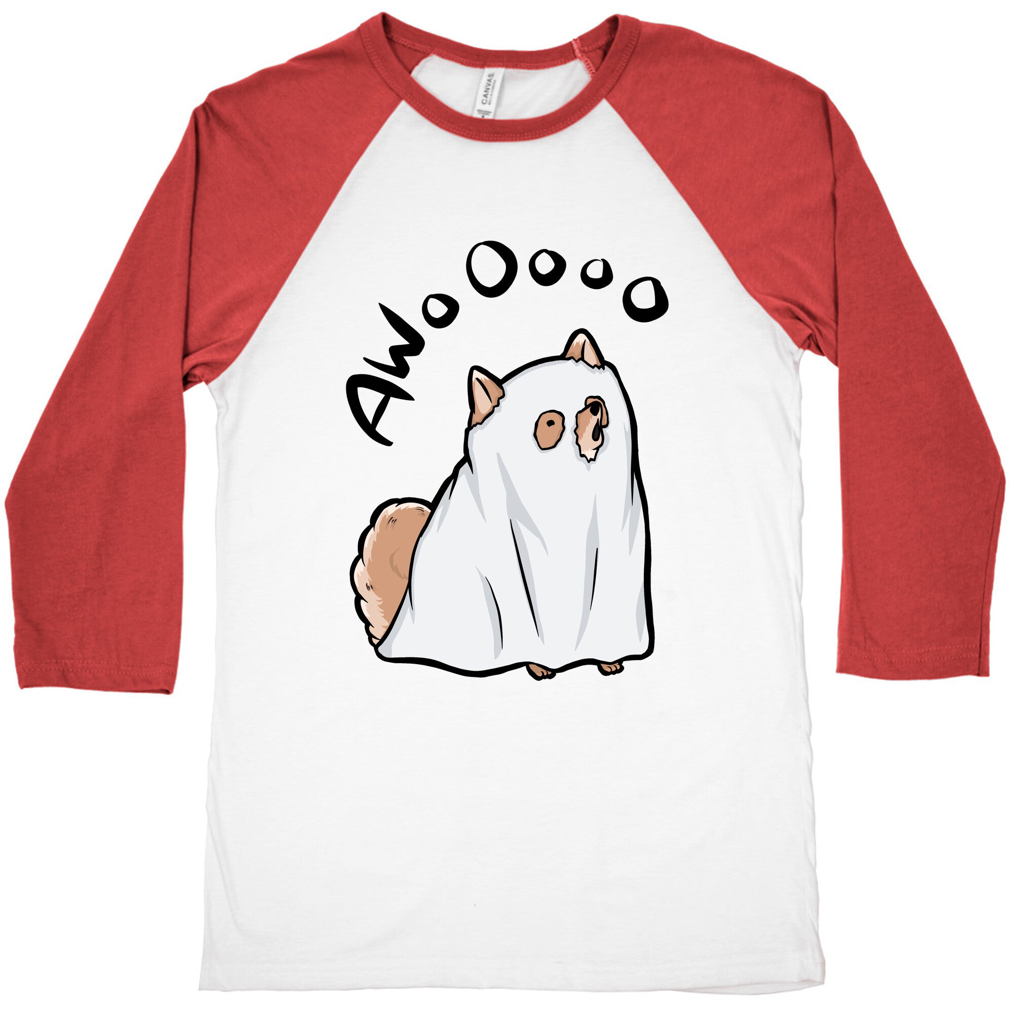 Ghost Dog Baseball Tee
