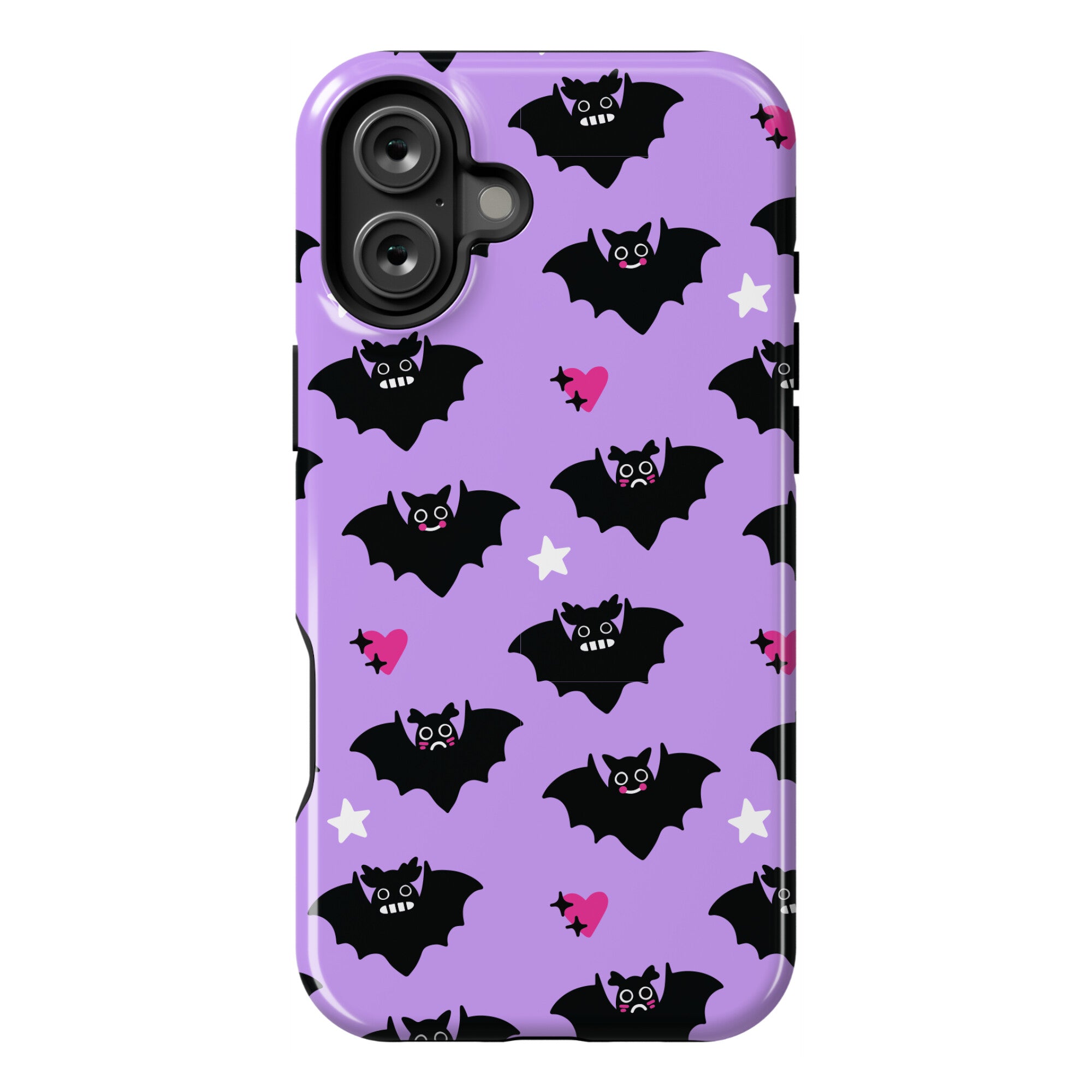 Pastel Goth Bats Pattern Phone Case