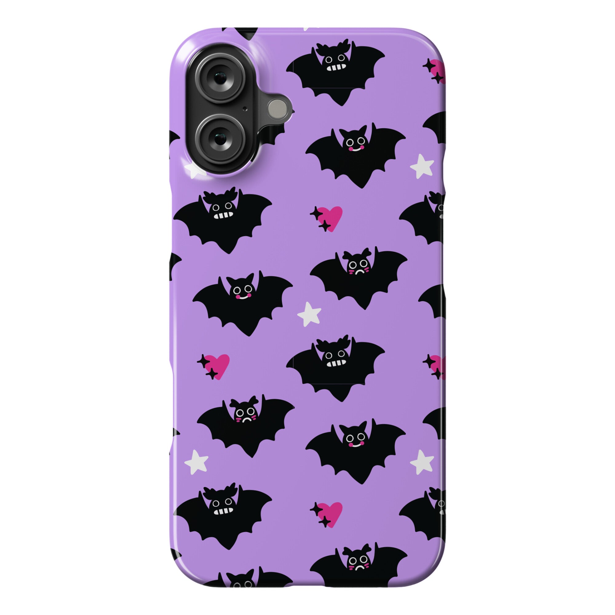 Pastel Goth Bats Pattern Phone Case