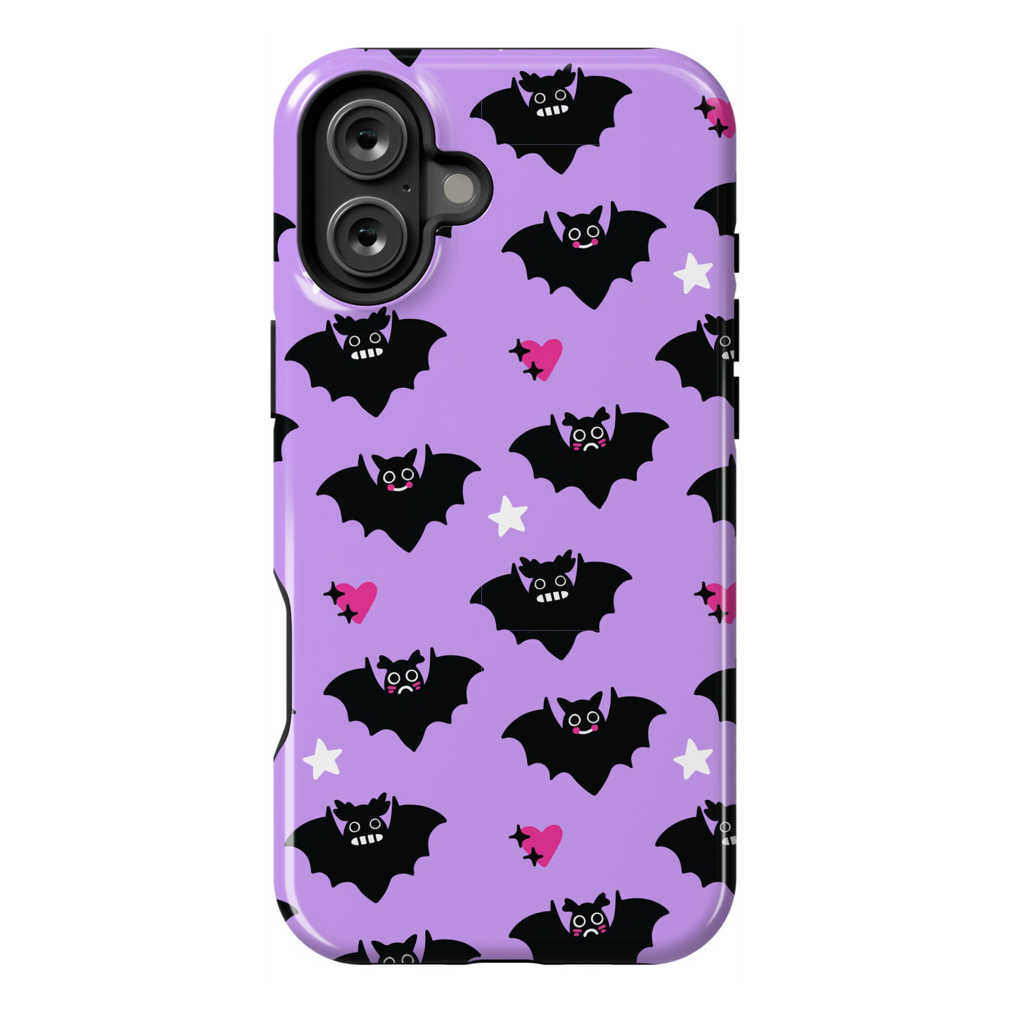 Pastel Goth Bats Pattern Phone Case