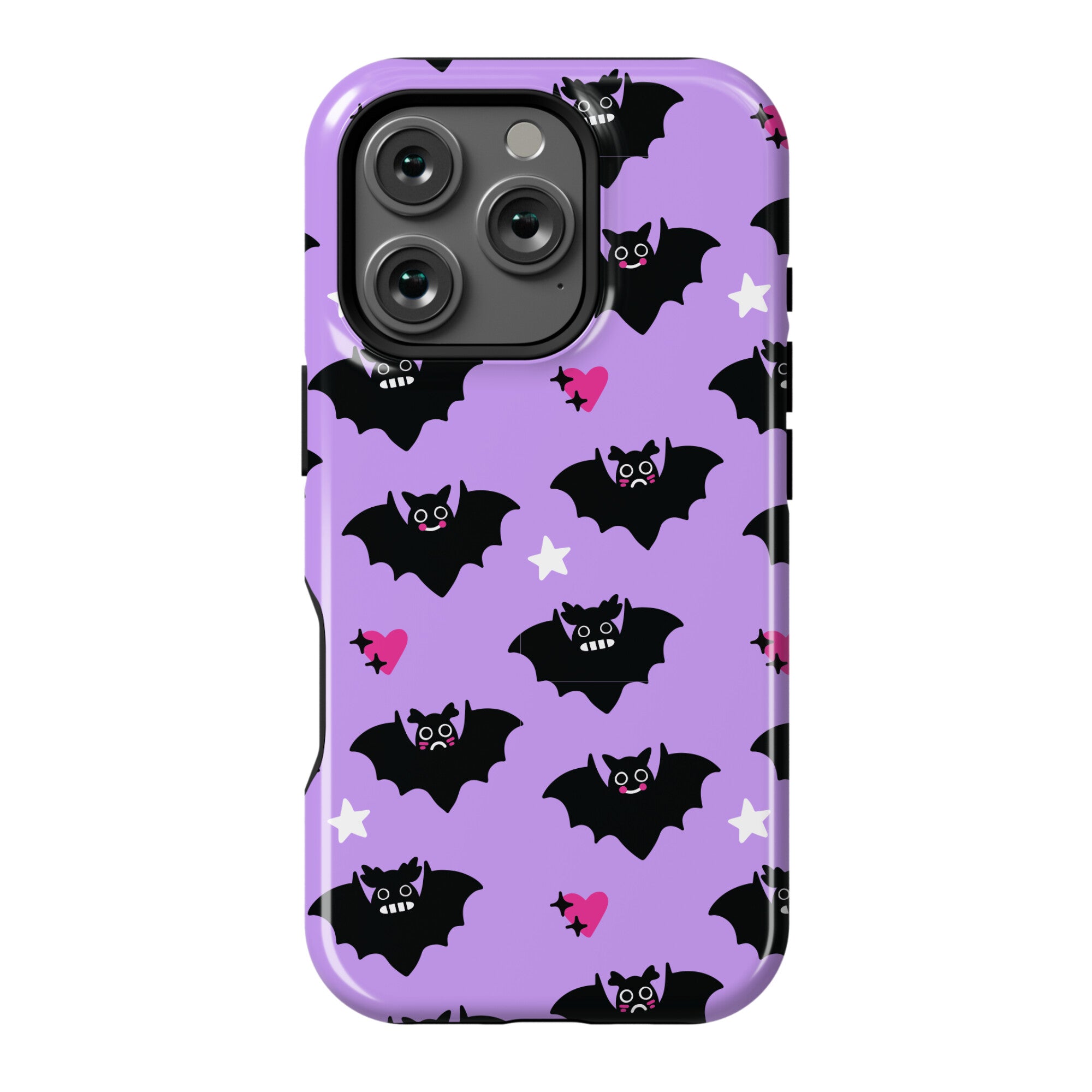 Pastel Goth Bats Pattern Phone Case