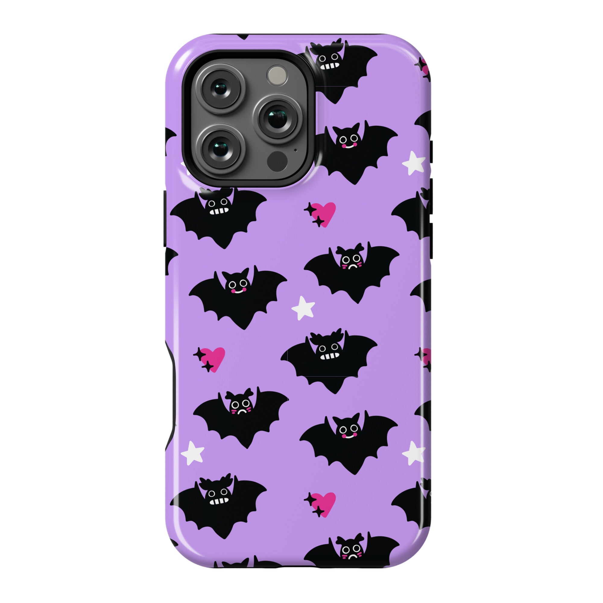 Pastel Goth Bats Pattern Phone Case