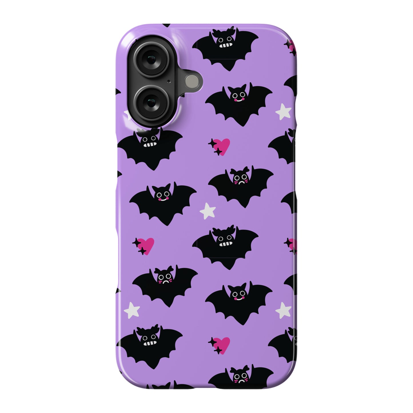 Pastel Goth Bats Pattern Phone Case