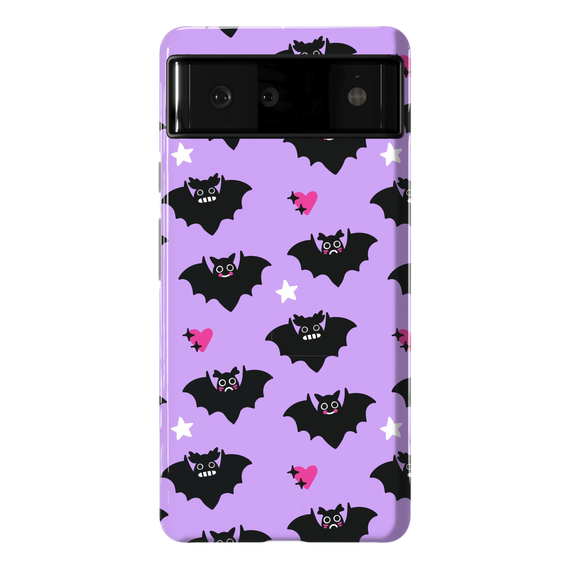 Pastel Goth Bats Pattern Phone Case