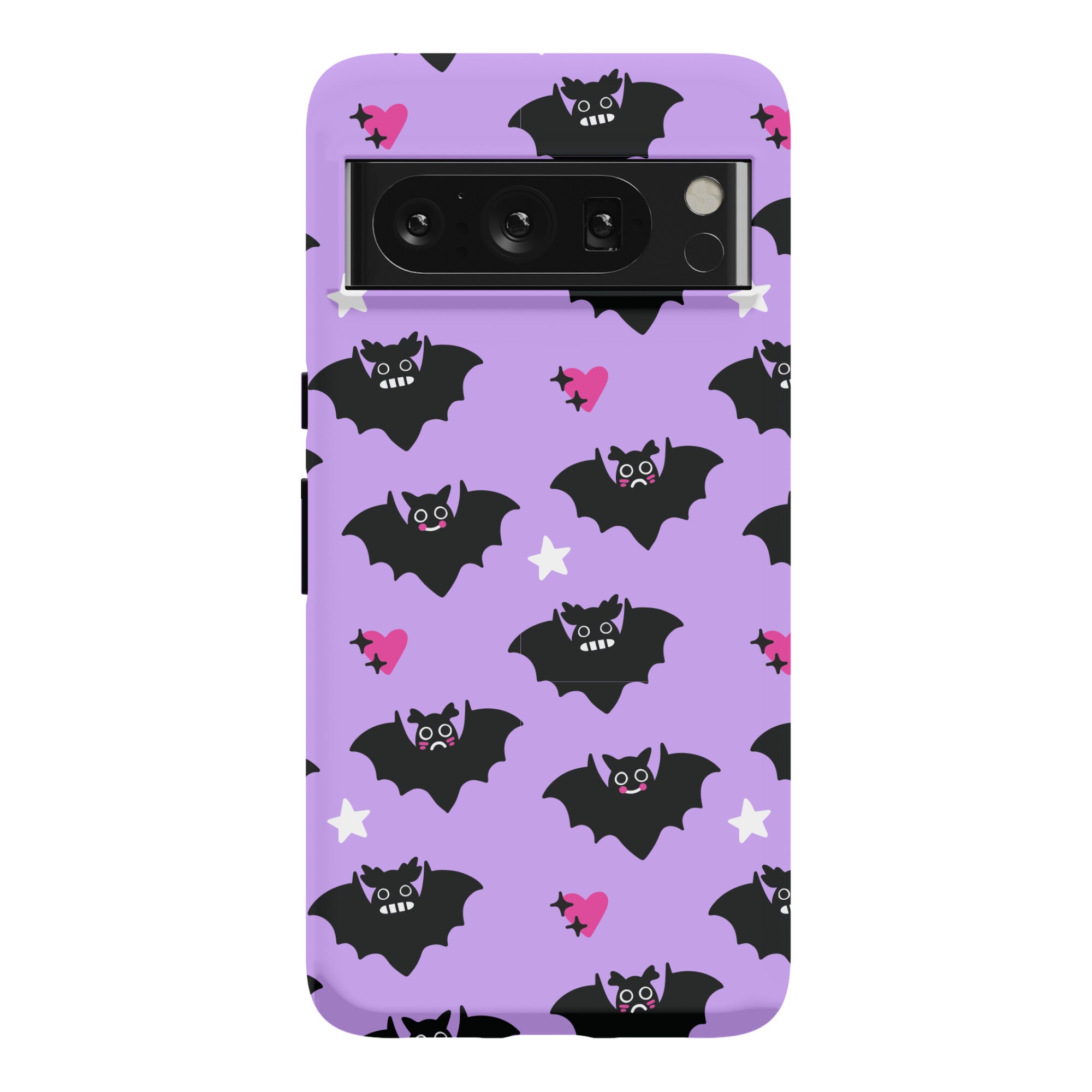 Pastel Goth Bats Pattern Phone Case