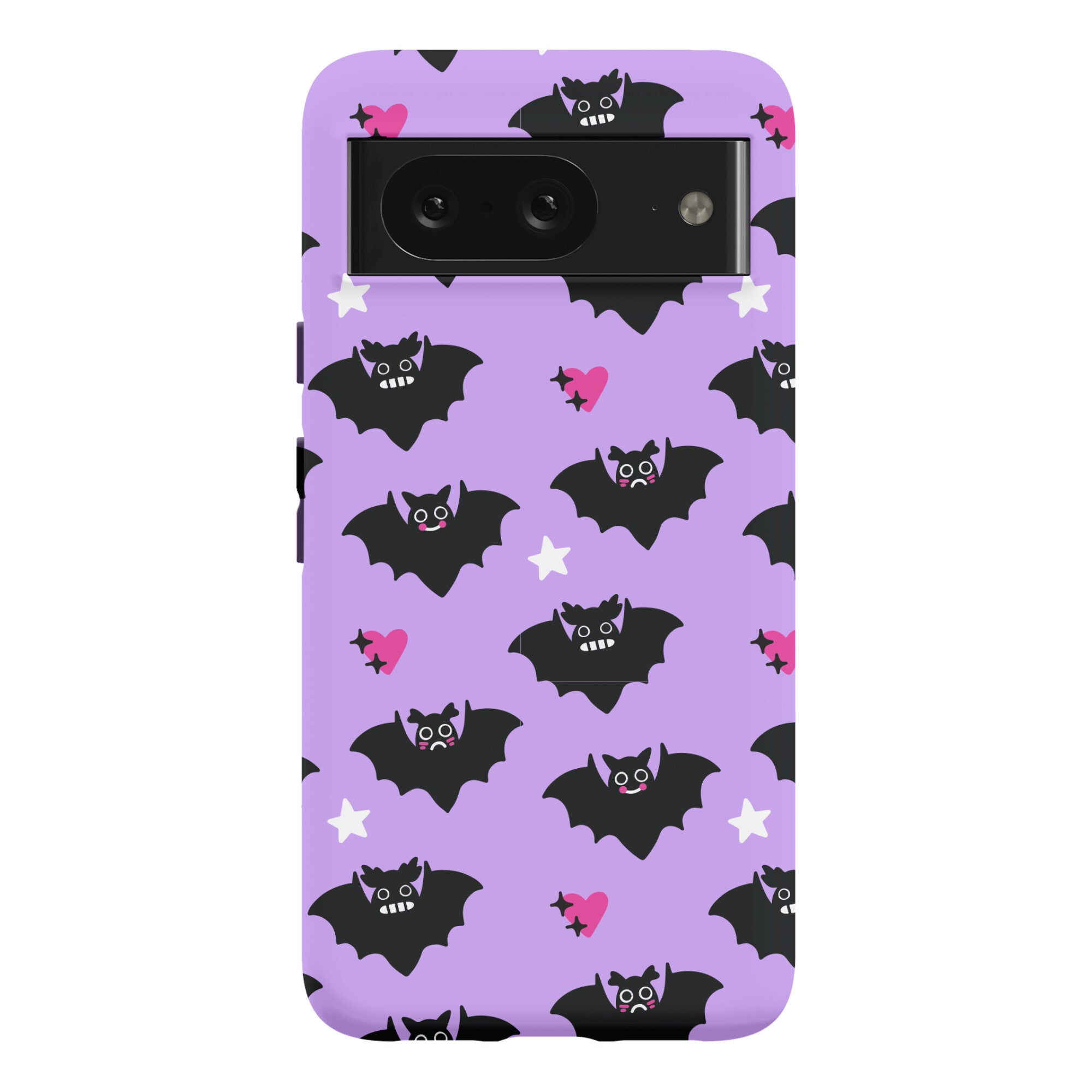Pastel Goth Bats Pattern Phone Case