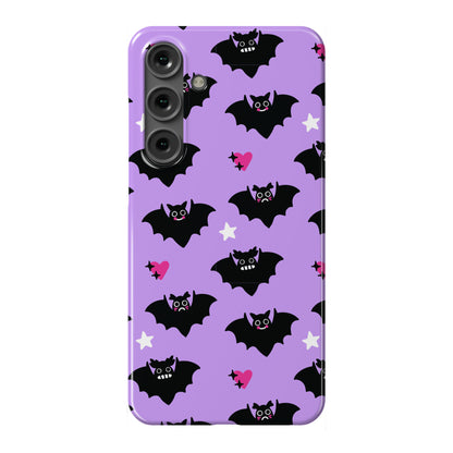 Pastel Goth Bats Pattern Phone Case