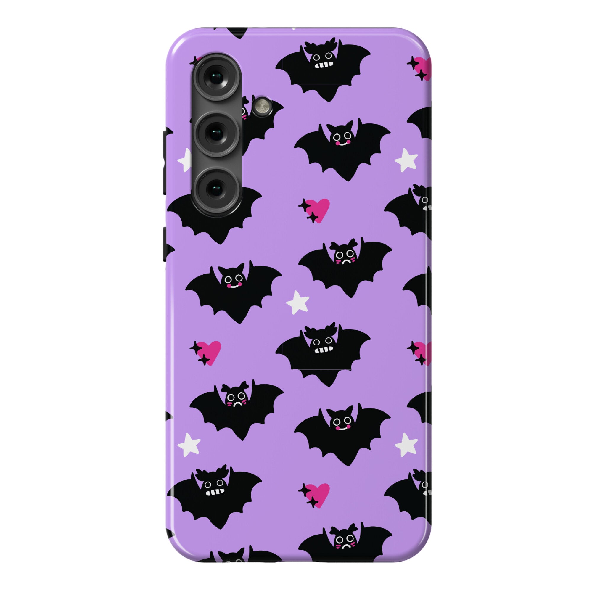 Pastel Goth Bats Pattern Phone Case