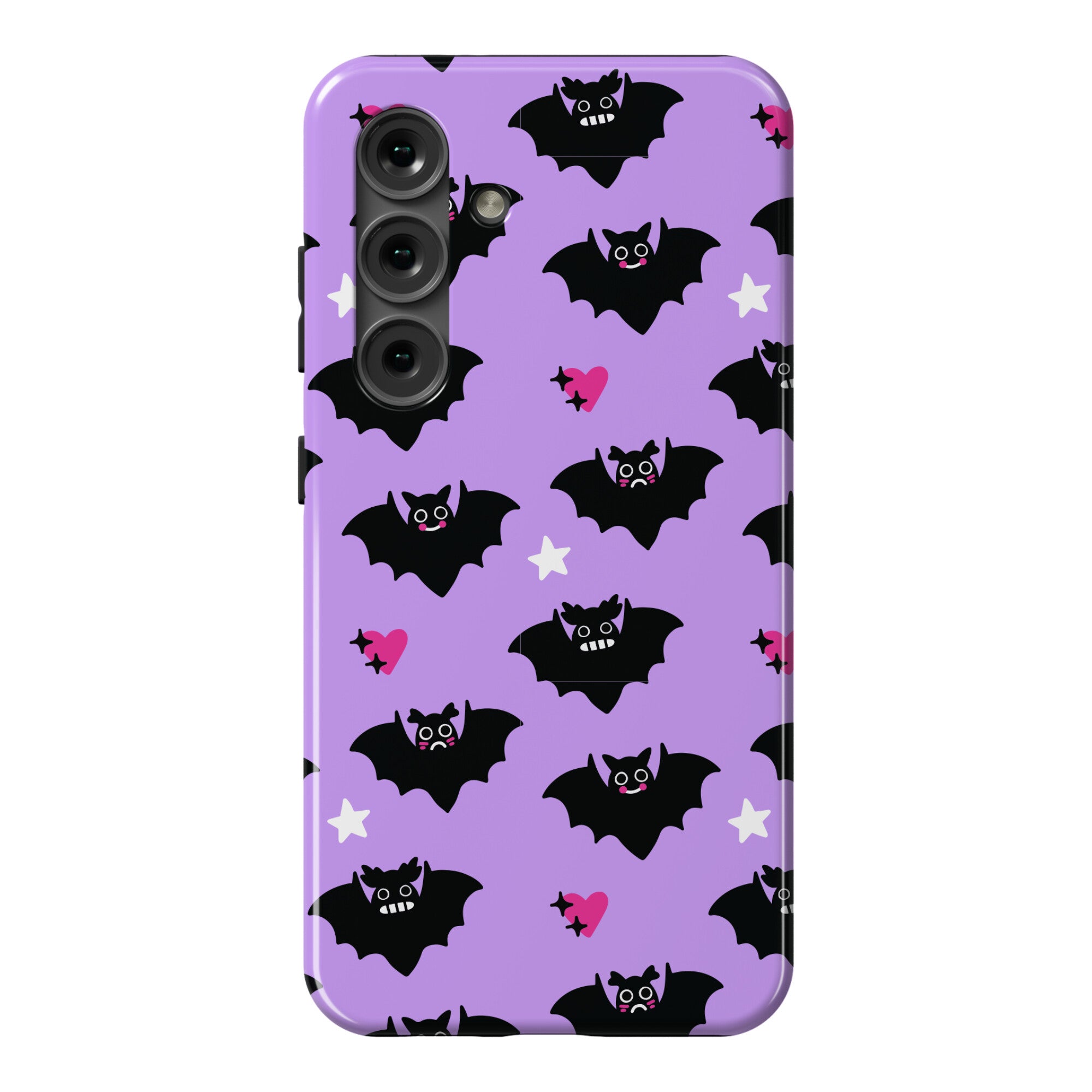 Pastel Goth Bats Pattern Phone Case