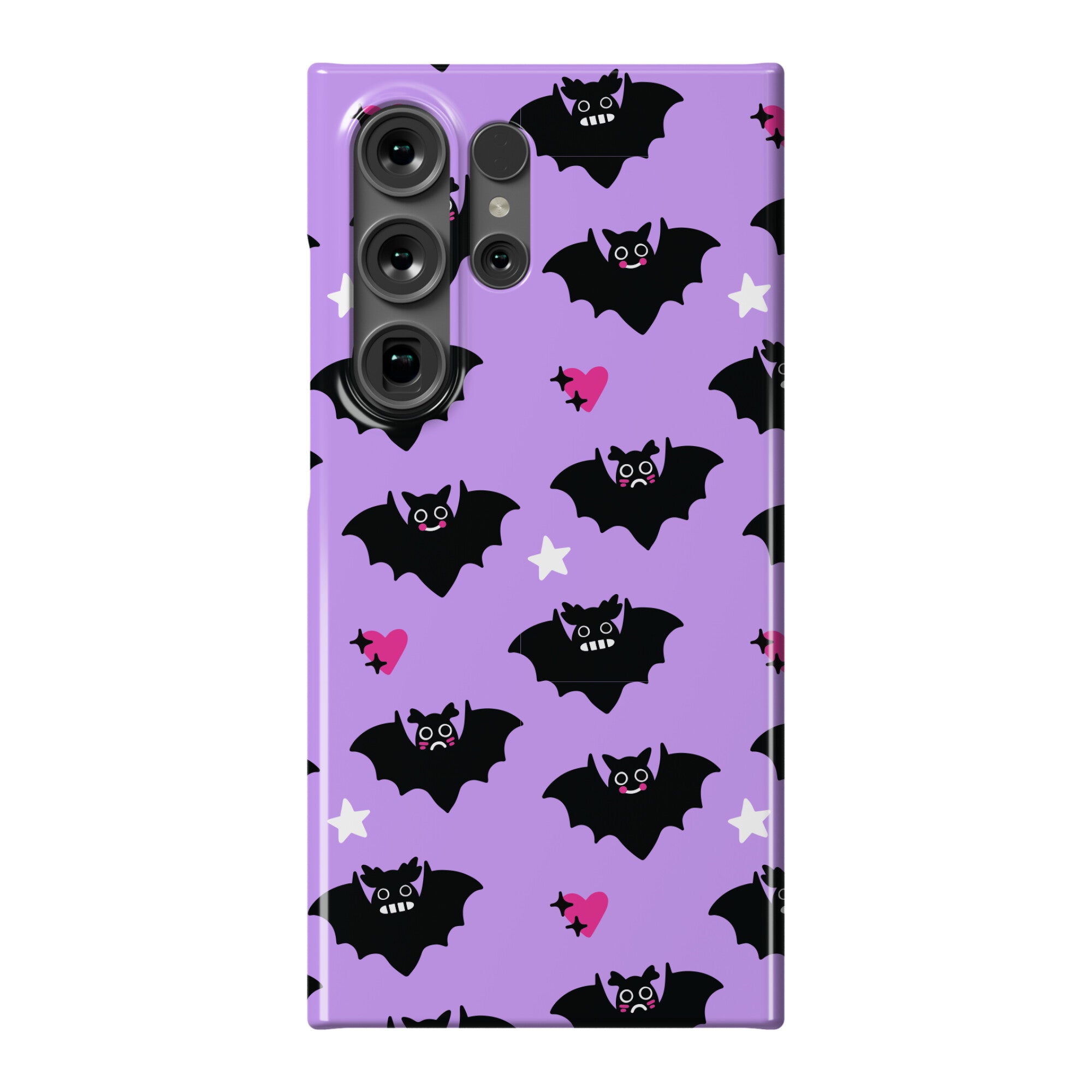 Pastel Goth Bats Pattern Phone Case