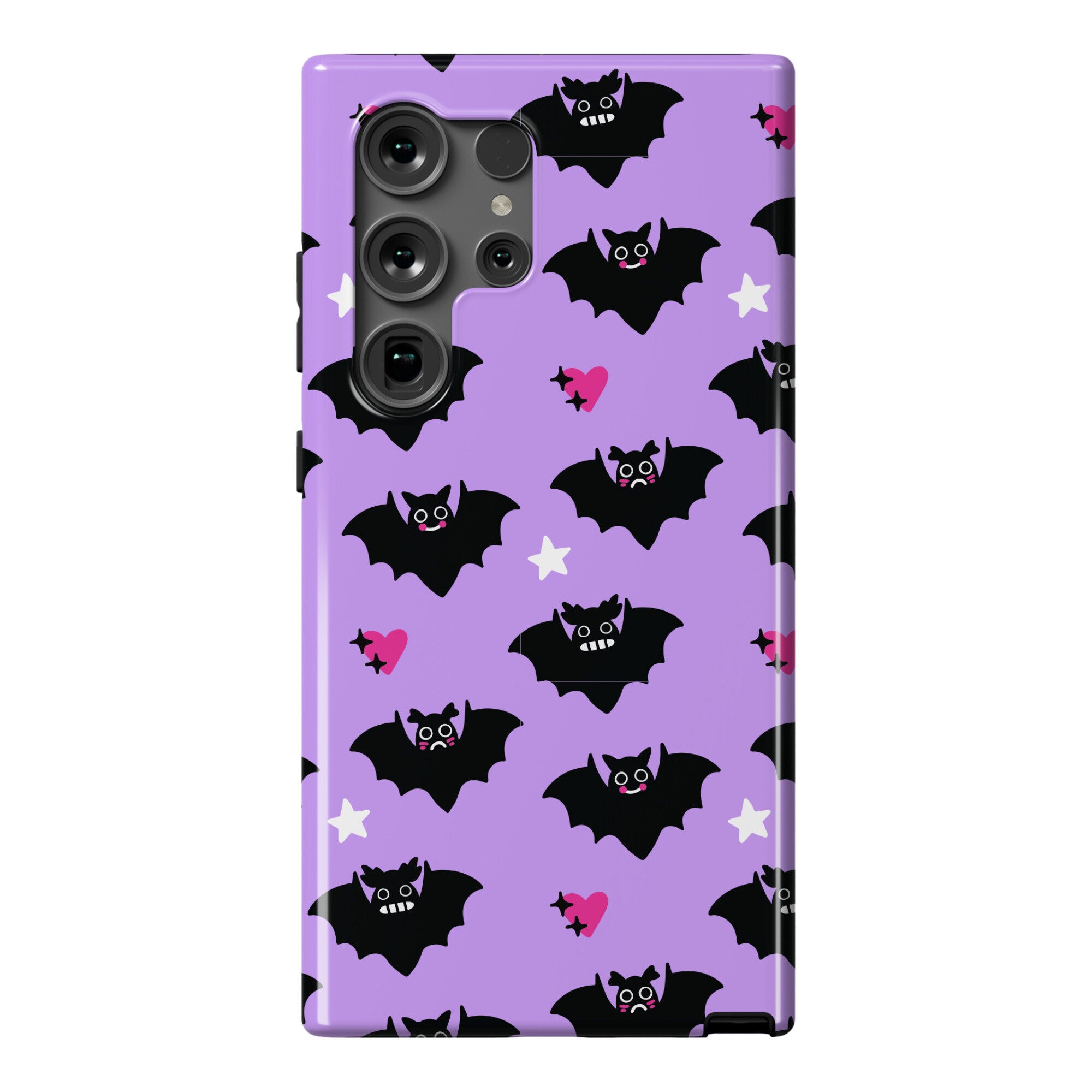 Pastel Goth Bats Pattern Phone Case