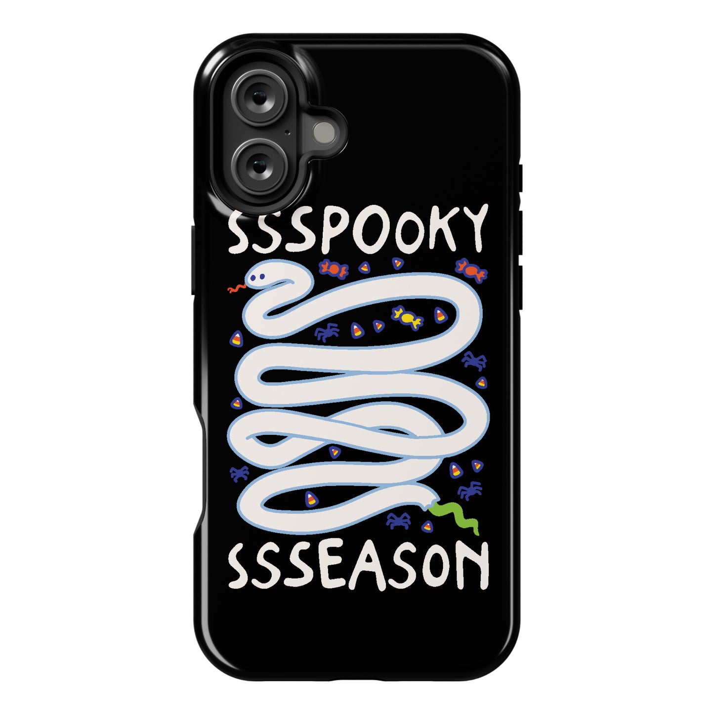 Ssspooky Ssseason Snake  Phone Case