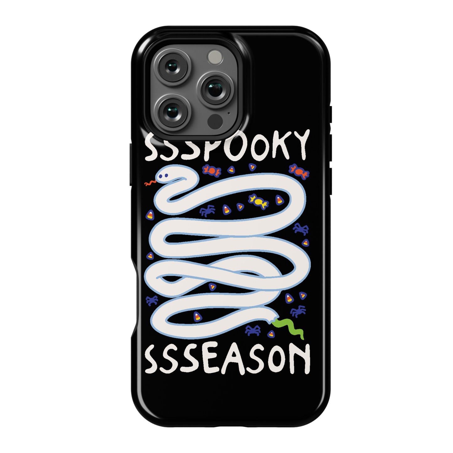 Ssspooky Ssseason Snake  Phone Case