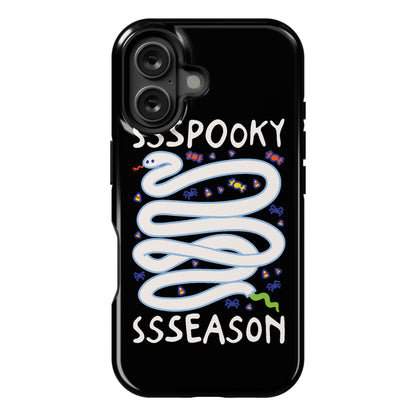 Ssspooky Ssseason Snake  Phone Case