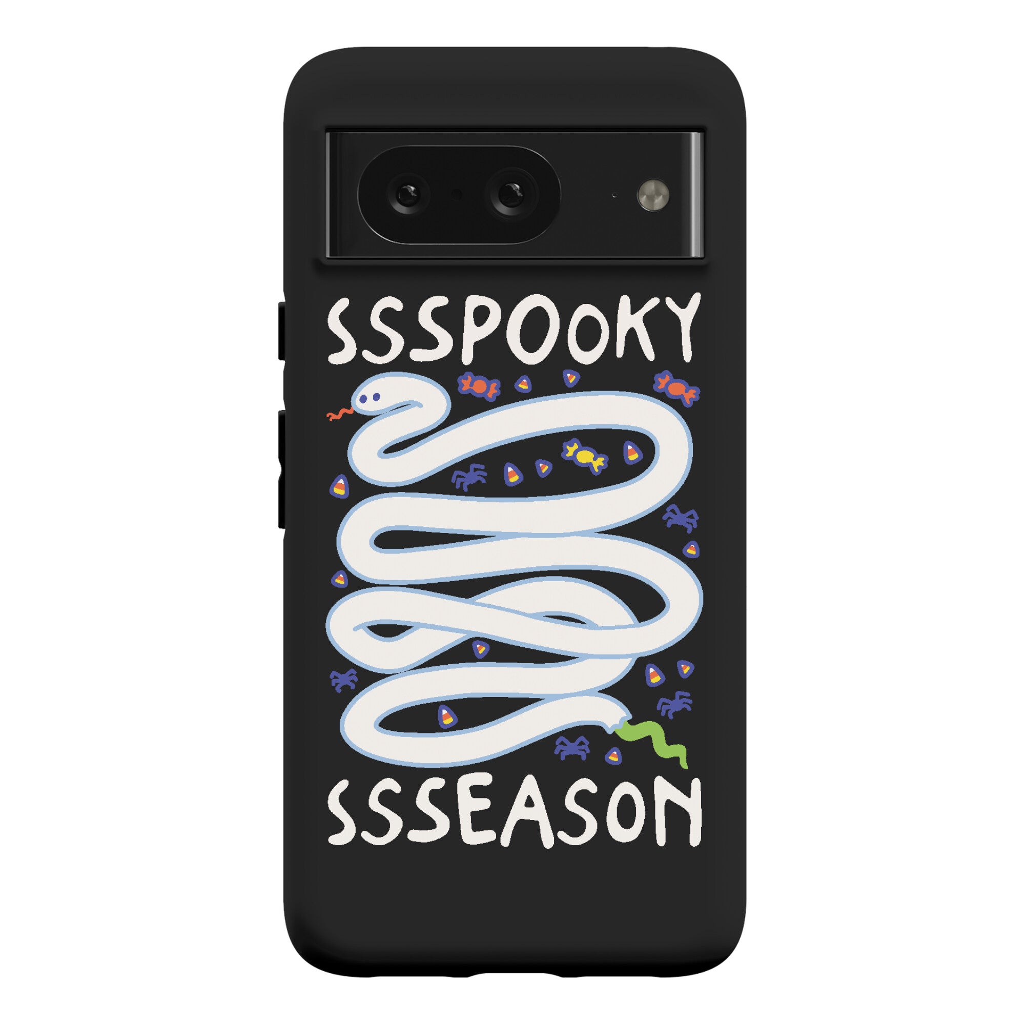 Ssspooky Ssseason Snake  Phone Case