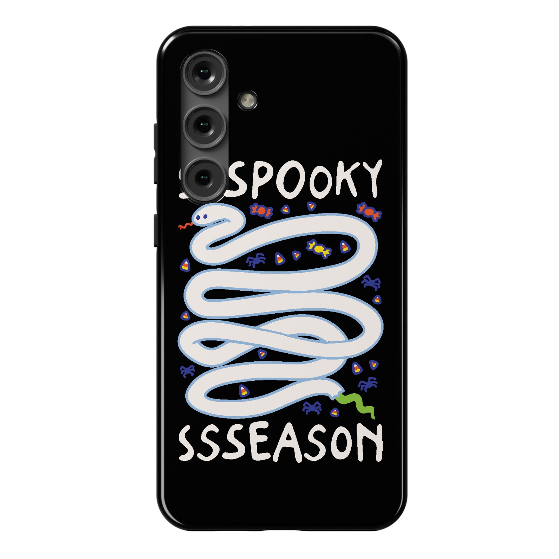 Ssspooky Ssseason Snake  Phone Case