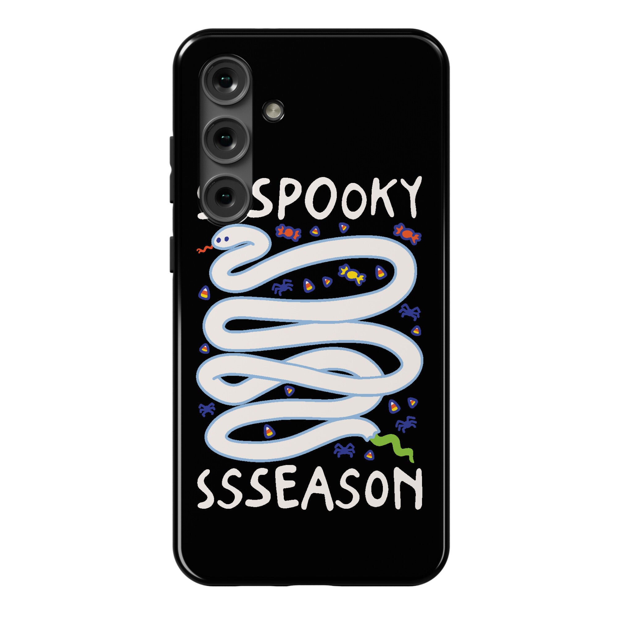 Ssspooky Ssseason Snake  Phone Case