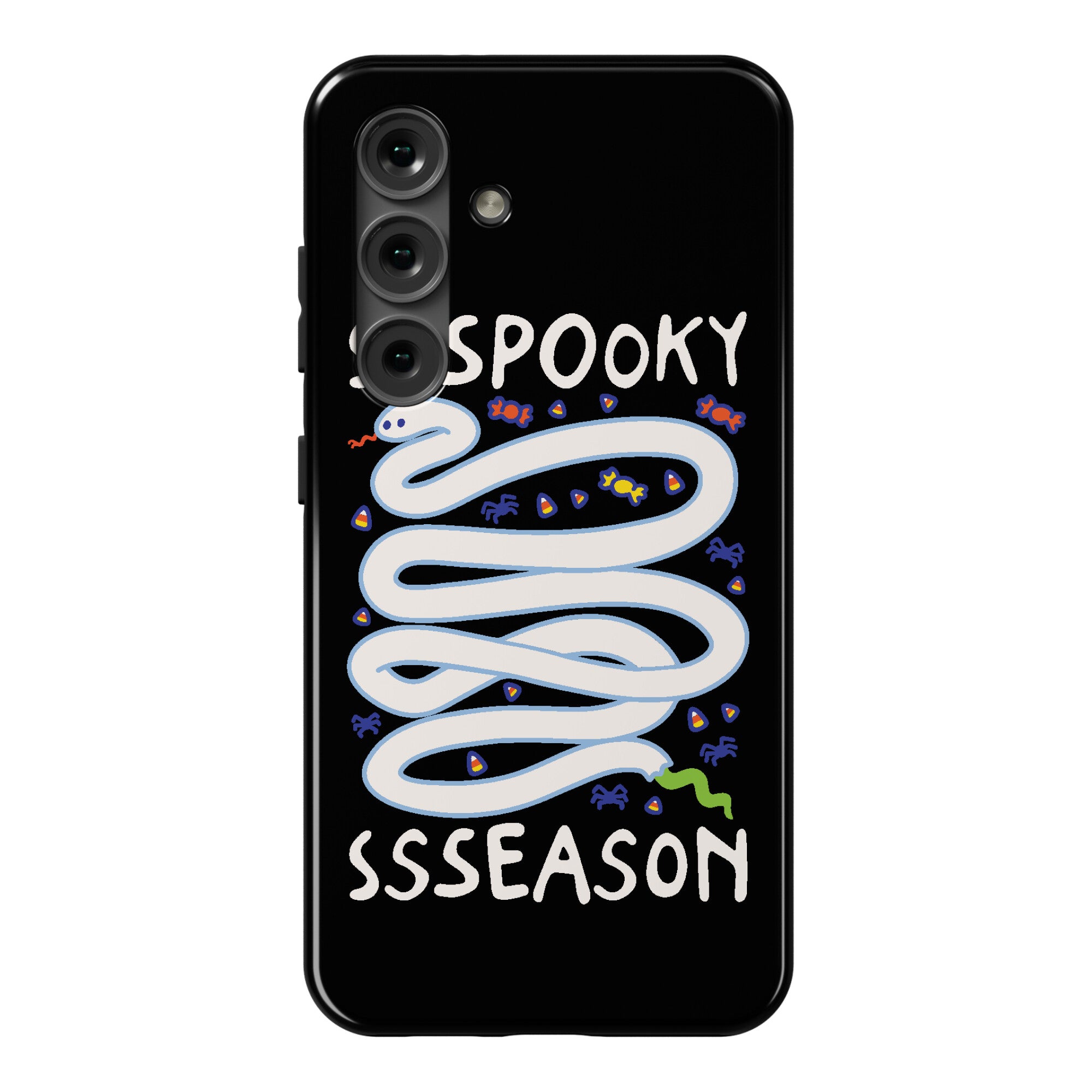 Ssspooky Ssseason Snake  Phone Case