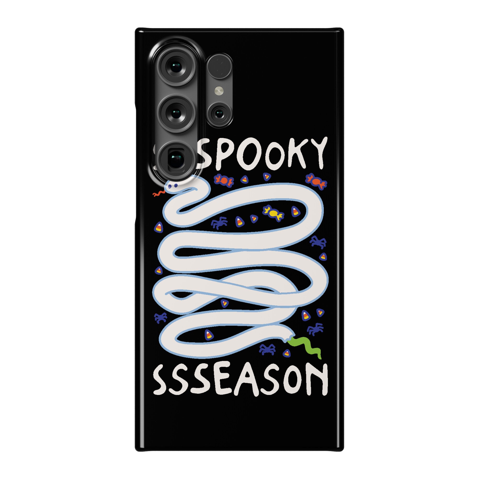 Ssspooky Ssseason Snake  Phone Case