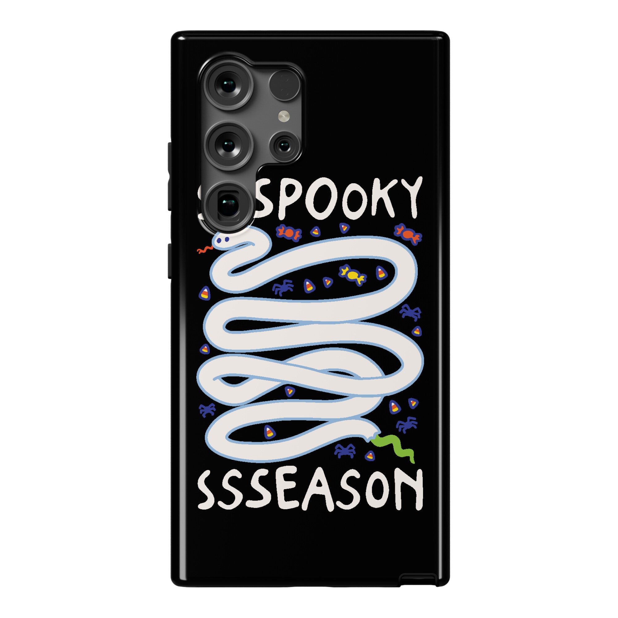 Ssspooky Ssseason Snake  Phone Case