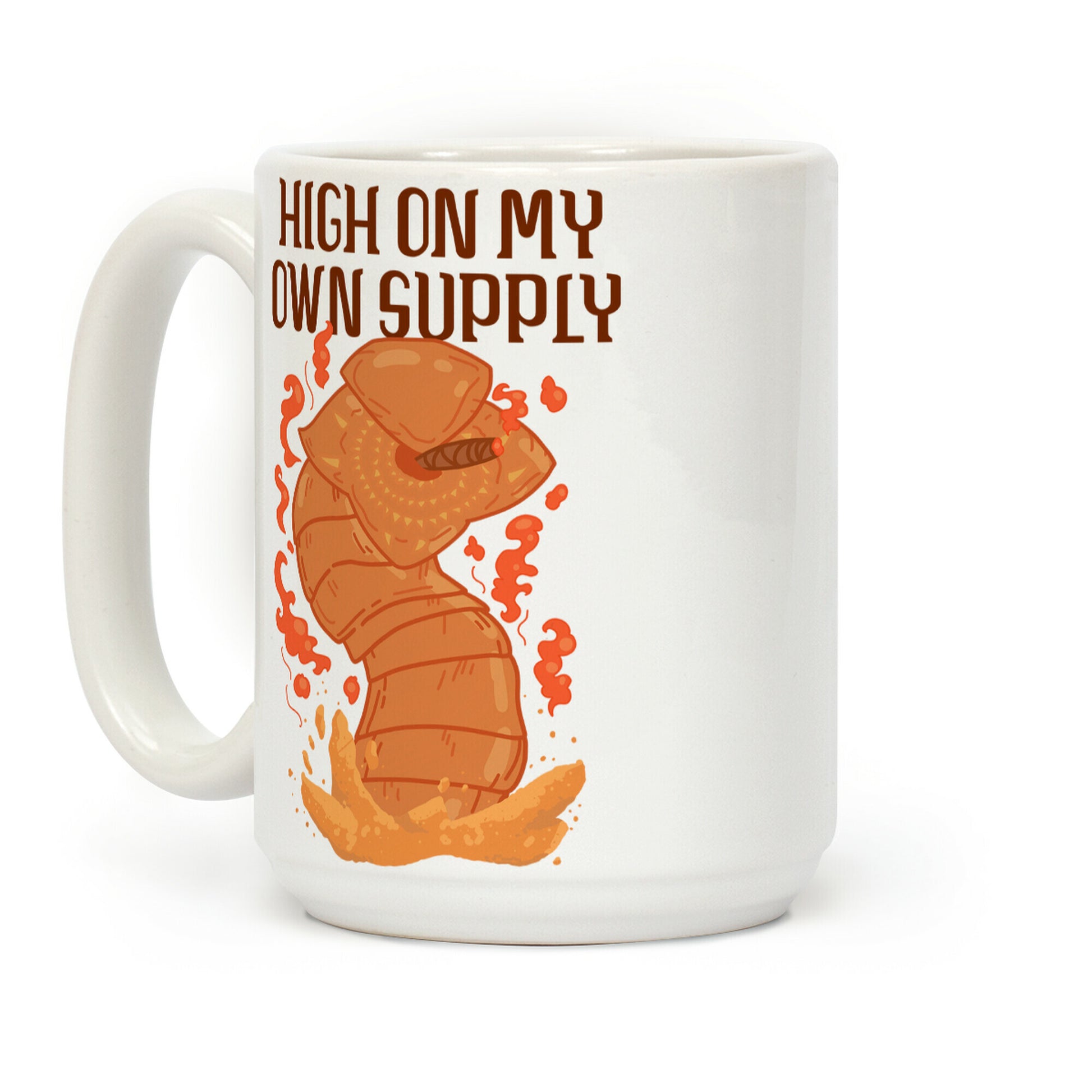 High On My Own Supply Sandworm Coffee Mug