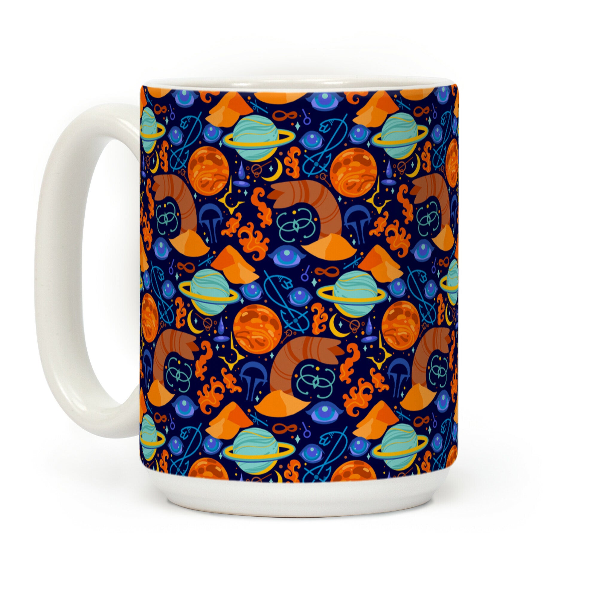 Dune Planetary Pattern Coffee Mug