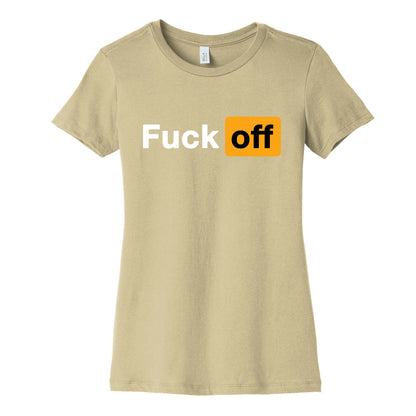 Fuck Off Parody Women's Cotton Tee