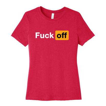 Fuck Off Parody Women's Cotton Tee