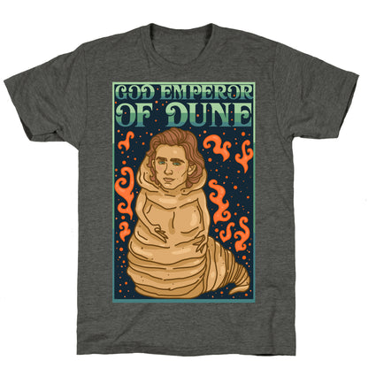 God Emperor Of Dune TimothÃ©e Chalamet Unisex Triblend Tee